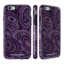 Чехол-накладка Speck CandyShell Inked для iPhone 6/6s - JONATHAN ADLER Edition MALACHITEPURPLE/BERRYBLACK GLOSSY - фото 10122