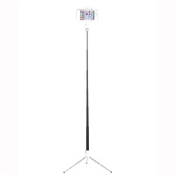 DISPHO: Монопод-держатель CARBON выдвижной с Bluetooth-управлением 3 в 1 - фото 10242