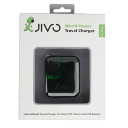 Сетевое зарядное устройство Jivo World Travel Charger 4 в 1. 2USB: 0.5+1.2А - фото 10867