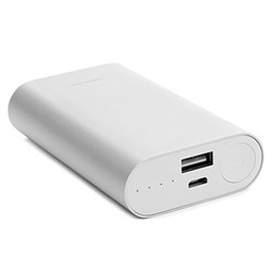 Внешний аккумулятор Xiaomi (Mi) Power Bank 10000 mAh, цвет "серебряный" (NDY-02-AN) - фото 11676