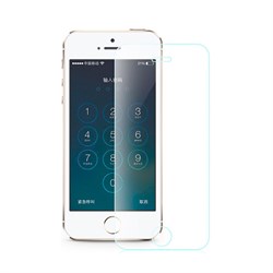 Защитное стекло Hoco Ghost series Transparent Glass filmset 0.25mm для iPhone SE/5/5S - фото 12134