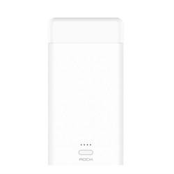 Внешний аккумулятор Rock Light Stone 8000 мАч с регулируемой подсветкой (RMP0304) - фото 12811