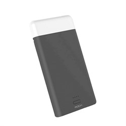 Внешний аккумулятор Rock Light Stone 8000 мАч с регулируемой подсветкой (RMP0304) - фото 12813