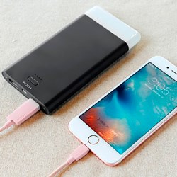 Внешний аккумулятор Rock Light Stone 8000 мАч с регулируемой подсветкой (RMP0304) - фото 12818