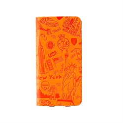 Чехол-книжка Ozaki O!Coat Travel New York case для iPhone 6/6s plus (OC585NY) - фото 12942