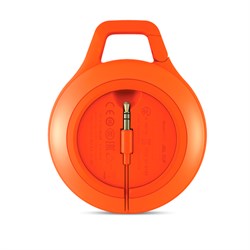 Портативная беспроводная колонка JBL Clip Plus Orange с Bluetooth (JBLCLIPPLUSORG) - фото 13029