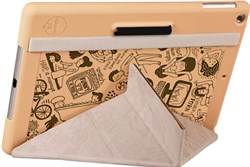 Чехол-книжка Ozaki O!coat Relax   для iPad 9.7" (2017/2018)/ iPad Air  Хаки (OC113KH) - фото 13530