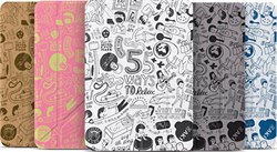 Чехол-книжка Ozaki O!coat Relax для iPad 9.7" (2017/2018)/ iPad Air   Розовый (OC113PK) - фото 13567