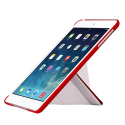 Оригинальный чехол-книжка Ozaki O!Coat Slim-Y 360° для  iPad 9.7" (2017/2018)/ iPad Air  Красный (OC110RD) - фото 13619