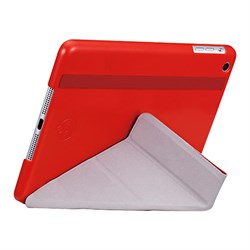 Оригинальный чехол-книжка Ozaki O!Coat Slim-Y 360° для  iPad 9.7" (2017/2018)/ iPad Air  Красный (OC110RD) - фото 13620