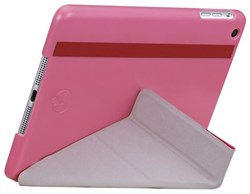 Оригинальный чехол-книжка Ozaki O!Coat Slim-Y 360°  для iPad 9.7" (2017/2018)/ iPad Air  Розовый (OC110PK) - фото 13642