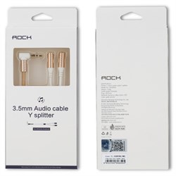 Разветвитель для наушников Rock Y (RAU0516) - фото 14414