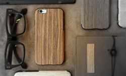 Чехол-накладка Rock Origin Series для iPhone 6/6s Wood - фото 14503