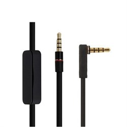 Кабель AUX Monster с пультом (Цвет: Чёрный) - фото 14667