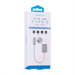 Адаптер-переходник OTG Momax Type-c/USB Elite link (Цвет: Золотой) - фото 14799