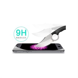 Защитное стекло Hoco Ghost series Full Nano Glass 0.15mm для iPhone 6/6s на весь экран без скругления (Цвет: Белый, толщина 0.15 мм) - фото 14925