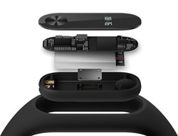 Фитнес трекер Xiaomi Mi Band 2 с дисплеем (XMSH04HM) - фото 15116