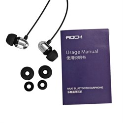 Беспроводные стерео-наушники Rock Muo Bluetooth Earphone, цвет "Золотой" (RAU0518)  - фото 15160