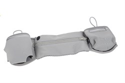 Сумка поясная для спорта Rock Multifunctional Running Belt для смартфона (Цвет: Серый) - фото 15266