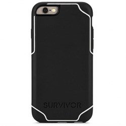 Чехол-накладка Griffin Survior Journey для iPhone 6/6s (Цвет: Чёрный/Белый) - фото 15293