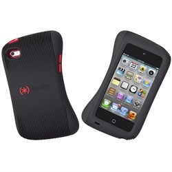 Чехол-накладка Speck для iPod Touch 4 Gen (Цвет: Чёрный/Красный) - фото 15307