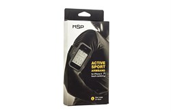 Спортивный чехол на руку MSP Active Sport Armband для Apple iPhone 6/6s 4,7'' (Цвет: Черный) - фото 15395