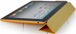 Чехол-книжка Jisoncase Executive Кожа для Apple iPad 2/3/4 (Цвет: Оранжевый) - фото 15437