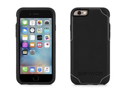 Чехол-накладка Griffin Survior Journey для iPhone 6/6s (Цвет: Чёрный/Белый) - фото 15447