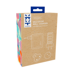 Сетевое зарядное устройство Mixberry 4.8A 4USB (Цвет: Белый) - фото 15754