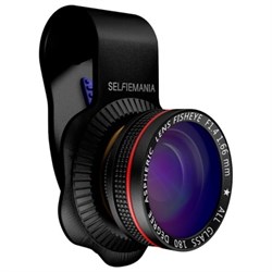 Объектив-линза Mixberry Fisheye на клипсе (Цвет: Чёрный) - фото 15841