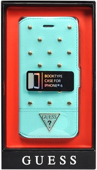 Чехол-книжка Guess для iPhone 6/6s Tessi Booktype Light Green (Цвет: Зелёный) - фото 15916