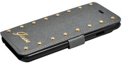 Чехол-книжка Guess для iPhone 6/6s plus Studded Booktype Silver (Цвет: Серый) - фото 15931