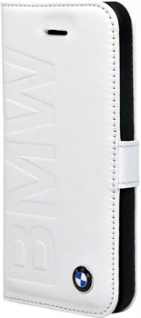 Чехол-книжка BMW для iPhone 5/5s Signature Booktype White (Цвет: Белый) - фото 16012