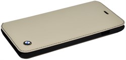 Чехол-книжка BMW для iPhone 6/6s plus Bicolor Booctype Grey/Black (Цвет: Бежевый) - фото 16019