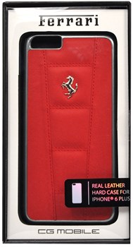 Чехол-накладка Ferrari для iPhone 6/6s plus 458 Hard Red (Цвет: Красный) - фото 16170