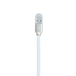 Кабель Remax USB - Lightning/MicroUSB Same Time 100 см. (Цвет: Белый) - фото 16188