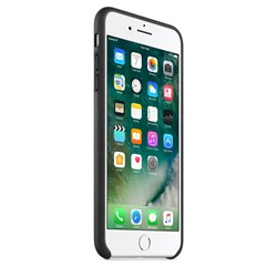Оригинальный кожаный чехол-накладка Apple для iPhone 7 Plus/8 Plus, цвет «черный» (MMYJ2ZM/A) - фото 16376