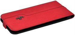 Чехол-флип Ferrari для iPhone 6/6s plus Montecarlo Flip Red (Цвет: Красный) - фото 16526