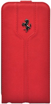 Чехол-флип Ferrari для iPhone 6/6s plus Montecarlo Flip Red (Цвет: Красный) - фото 16528