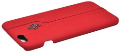 Чехол-накладка Ferrari для iPhone 6/6s plus Montecarlo Hard Red (Цвет: Красный) - фото 16546