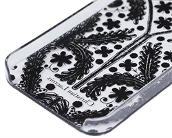 Чехол-накладка Lacroix для iPhone 5S/SE Paseo transparent Hard Gold (Цвет: Золотой) - фото 17131