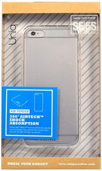 Чехол-накладка Uniq для iPhone SE/5S Air Fender Transparent (Цвет: Прозрачный) - фото 17200
