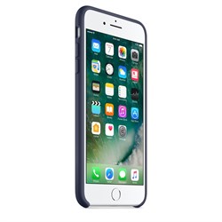 Оригинальный силиконовый чехол-накладка Apple для iPhone 7 Plus/8 Plus, цвет «темно-синий»  (MMQU2ZM/A) - фото 17369