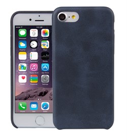 Чехол-накладка Uniq для iPhone 7/8 Outfitter Blue (vintage) (Цвет: Синий) - фото 17449