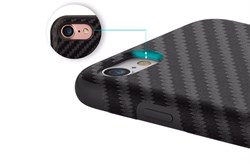 Чехол-накладка Rock Origin Series (Textured) карбон для iPhone 7/8 (Цвет: Коричневый) - фото 17590