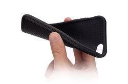 Чехол-накладка Rock Origin Series (Textured) карбон для iPhone 7/8 (Цвет: Коричневый) - фото 17592