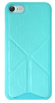 Чехол-накладка Ozaki O!coat 0.3+Totem Versatile для iPhone 7/8 «Цвет: Синий» (OC777BU) - фото 18464