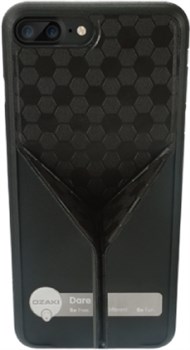 Чехол-накладка Ozaki O!coat 0.4+Totem Versatile для iPhone 7 Plus/8 Plus  «Цвет: Черный» (OC745BK) - фото 18477