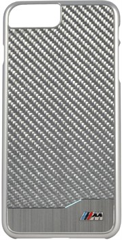 Чехол-накладка BMW для iPhone 7 Plus/8 Plus  M-Collection Aluminium&Carbon Hard, Цвет «Серебрянный » (BMHCP7LMDCS) - фото 18569