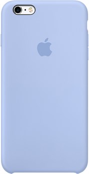 Оригинальный силиконовый чехол-накладка Apple для iPhone 6/6s Plus цвет «васильковый» (MM6A2ZM/A) - фото 19671